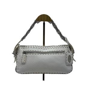 Vintage Fendi Rare 00s authentic Chain Strap Shoulder Hang Bag